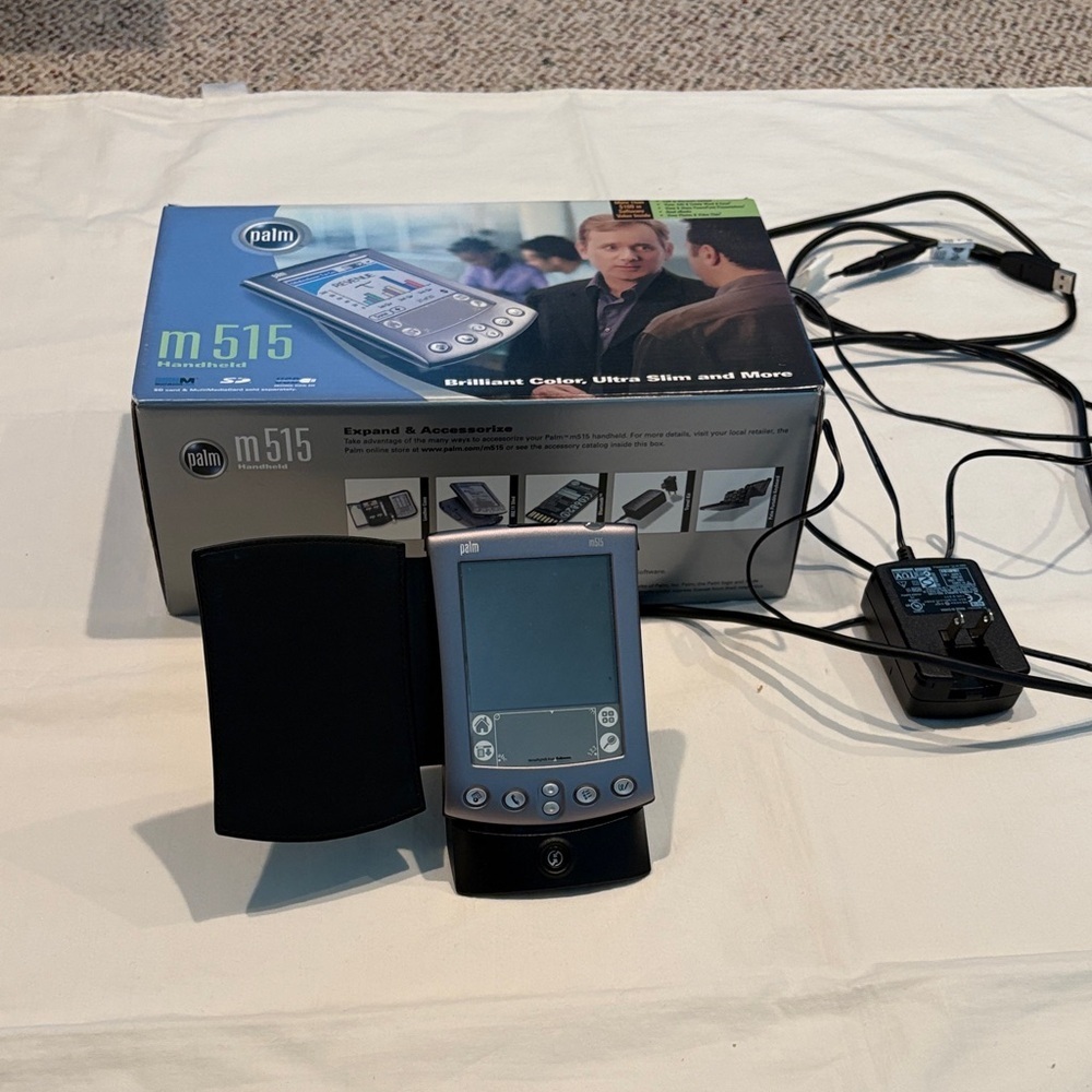 Palm M515 Handheld PDA. Y2K